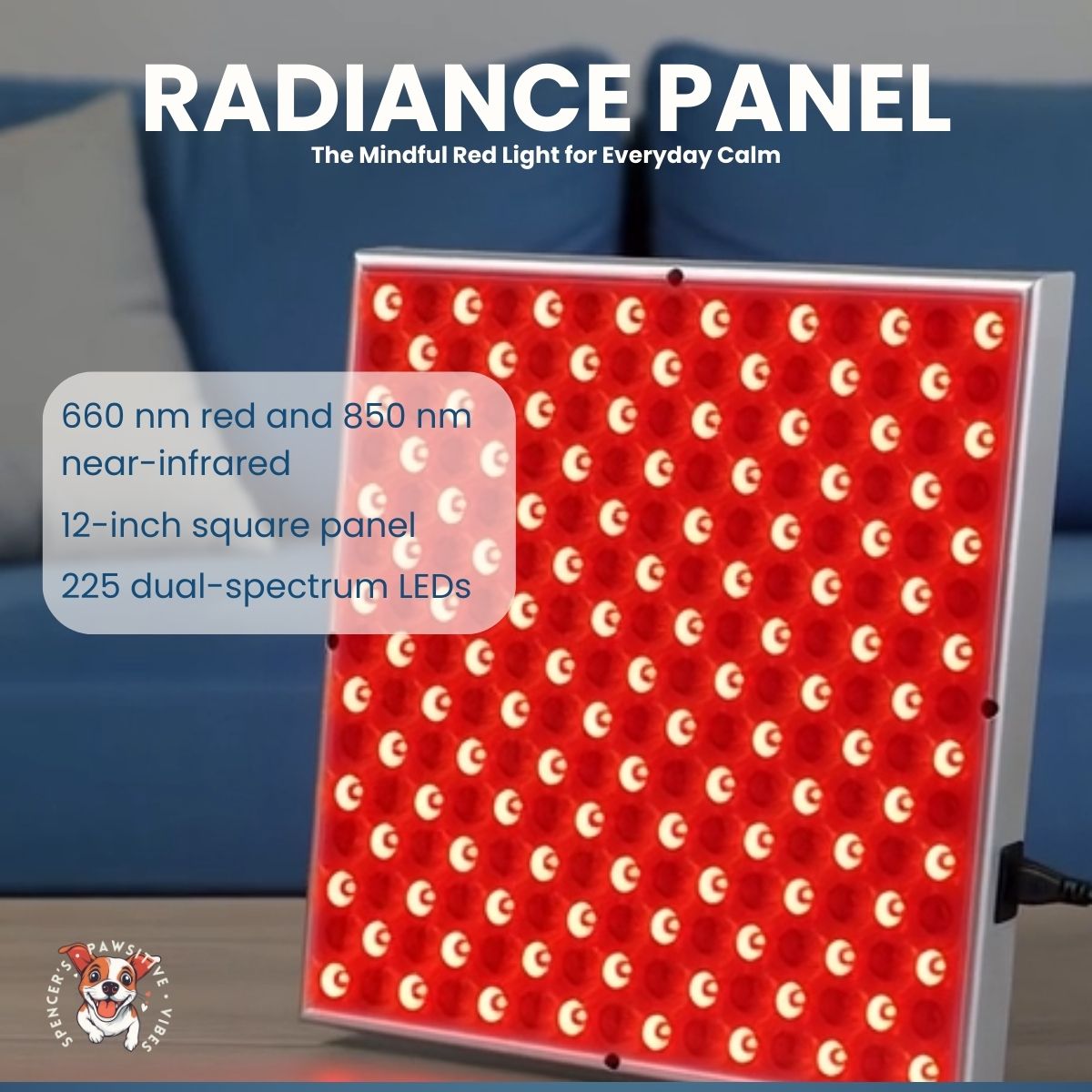 Radiance Panel – The Mindful Red Light for Everyday Calm