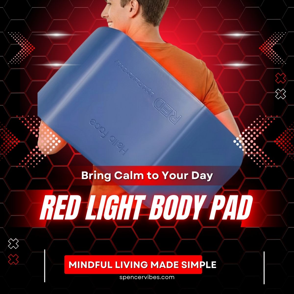 Red Light Body Pad – Large LED Pad for Home Use