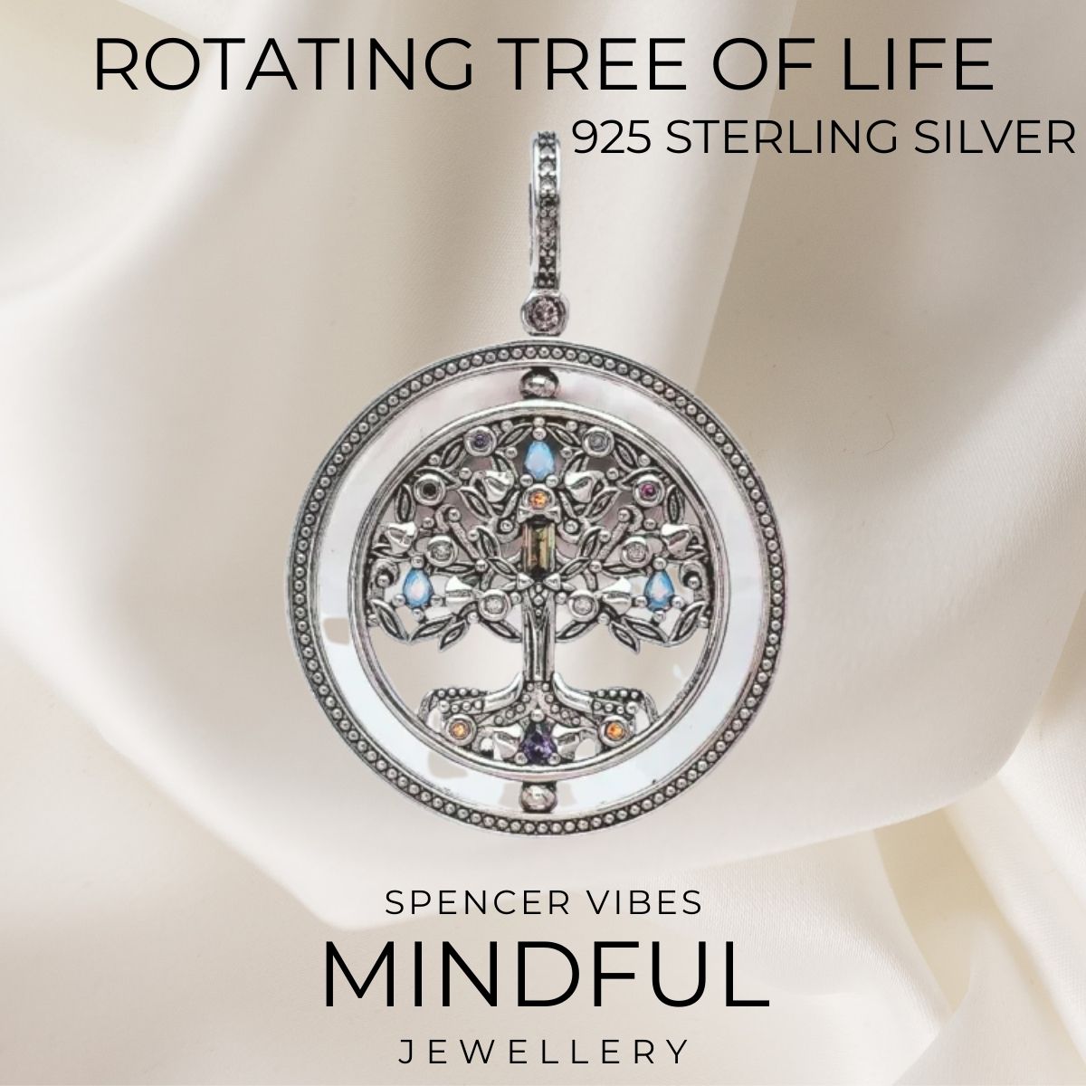 Silver Tree of Life Pendant | 925 Sterling Silver