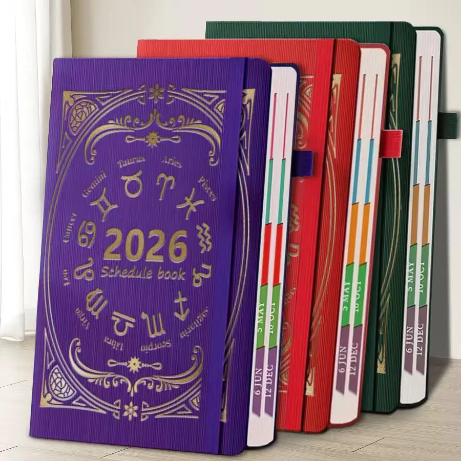 2026 Zodiac Journal & Planner | A5 Mindful Schedule Book