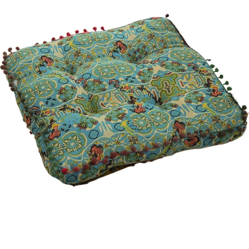 Bohemian Style Square Cushion | Colourful Mindful Home Comfort