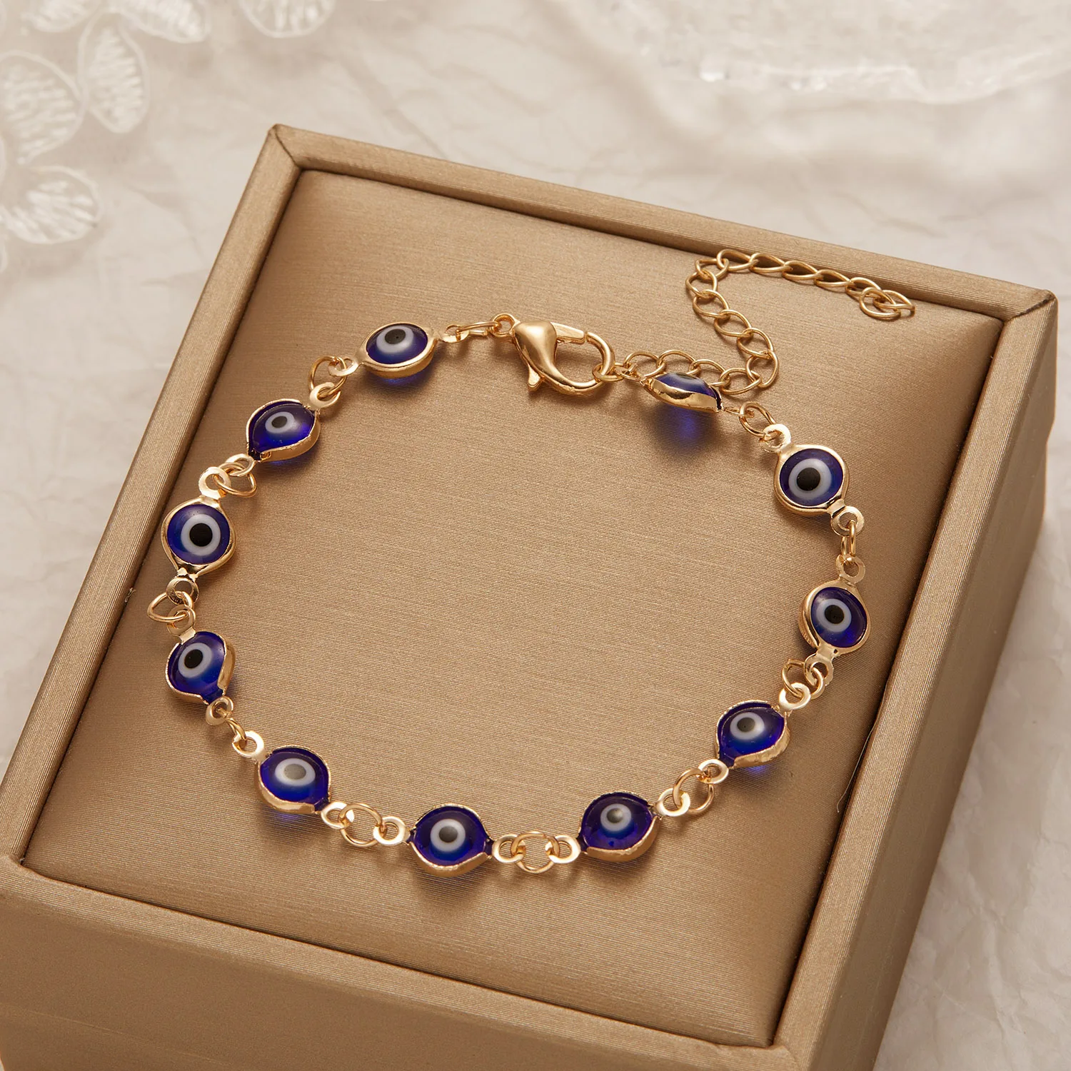 Lucky Turkish Evil Eye Bracelet for Women | Mindful Jewellery - Image 4