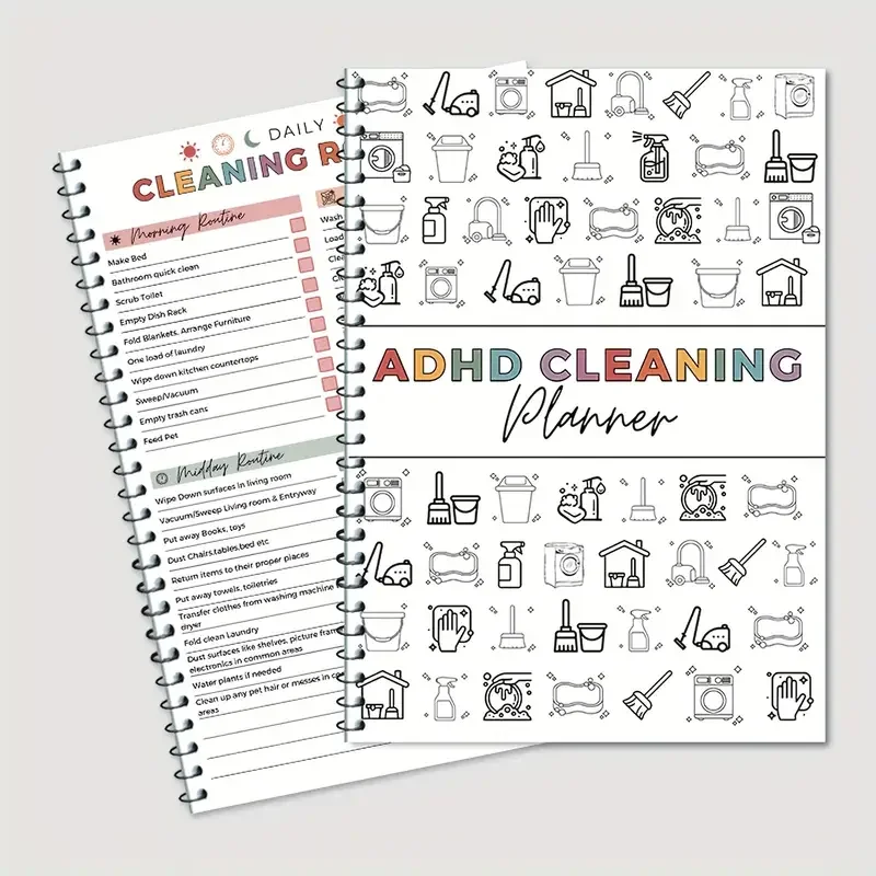 ADHD Cleaning Planner | Cleaning Schedule & Chore Chart - Image 2