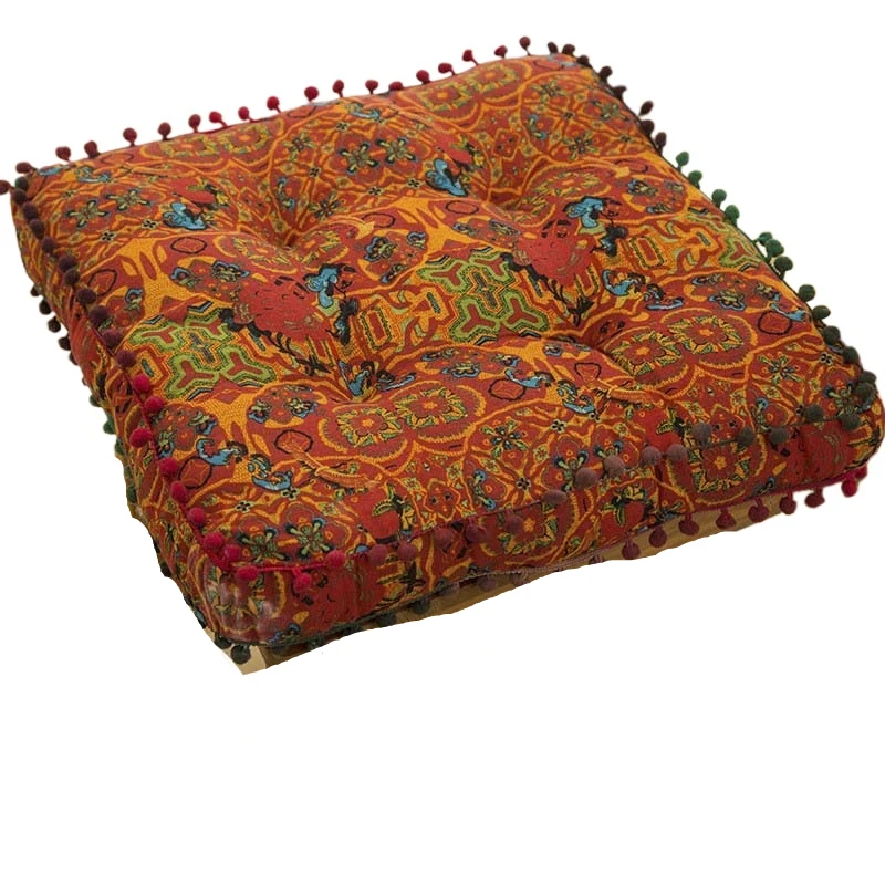 Bohemian Sunset Square Cushion | Vibrant Mindful Home Comfort