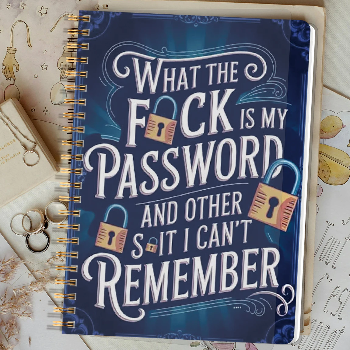 A5 Password Book | Internet Login & Account Organizer - Image 4