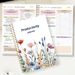 B5 Productivity Planner | Daily & Weekly Floral Organiser