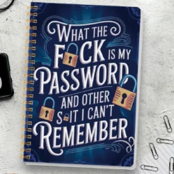 A5 Password Book | Internet Login & Account Organizer