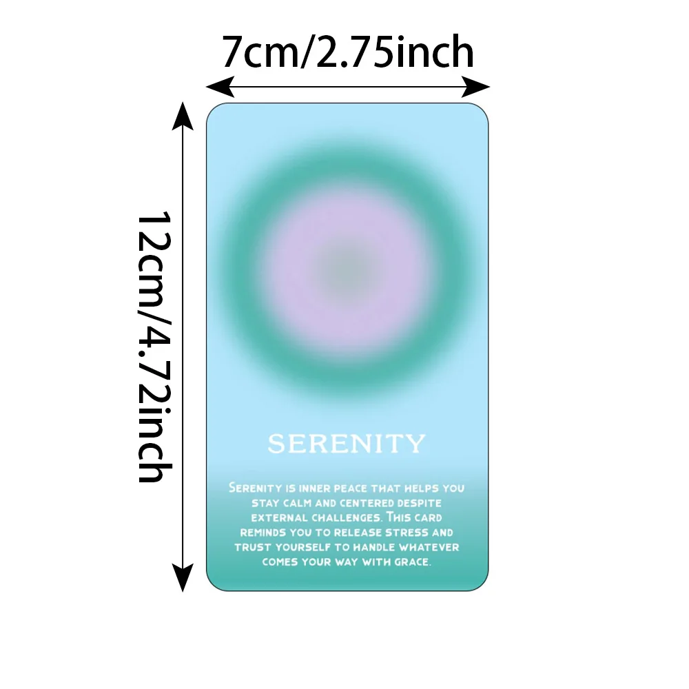 Emotional Oracle Cards Deck | 56 Mindfulness Cards - Image 3