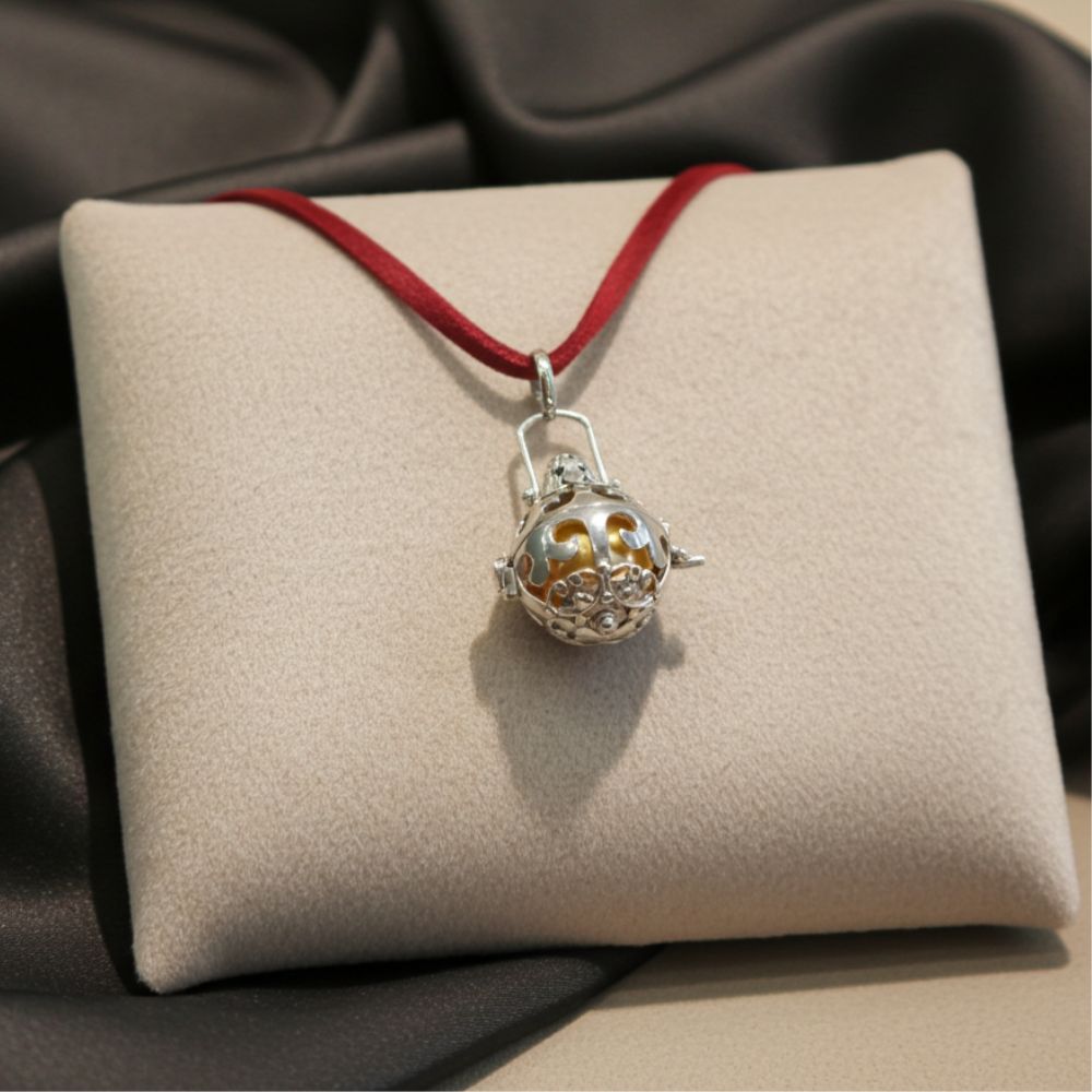 Sterling Silver Angel Caller Pendant – Magic – 18mm