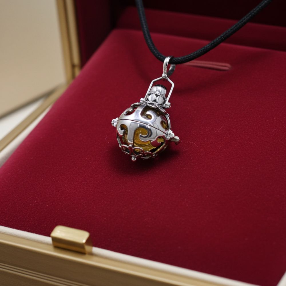 Sterling Silver Angel Caller Pendant – Dreams – 18mm